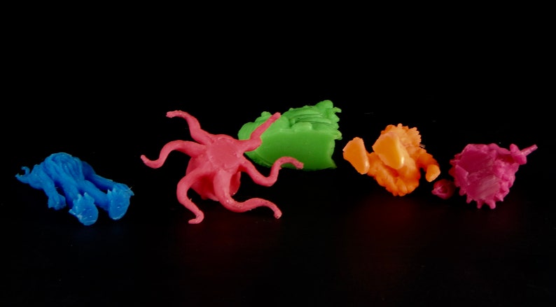 Creature Features: Set of Hand-cast Figures - Etsy
