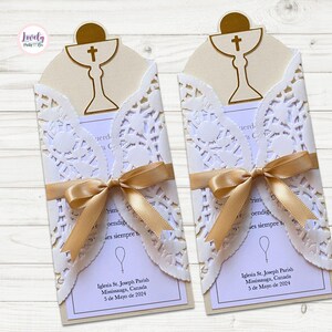 Marque-page prière de première communion, cadeaux de première communion, prière de communion pour fille, cadeaux de marque-page