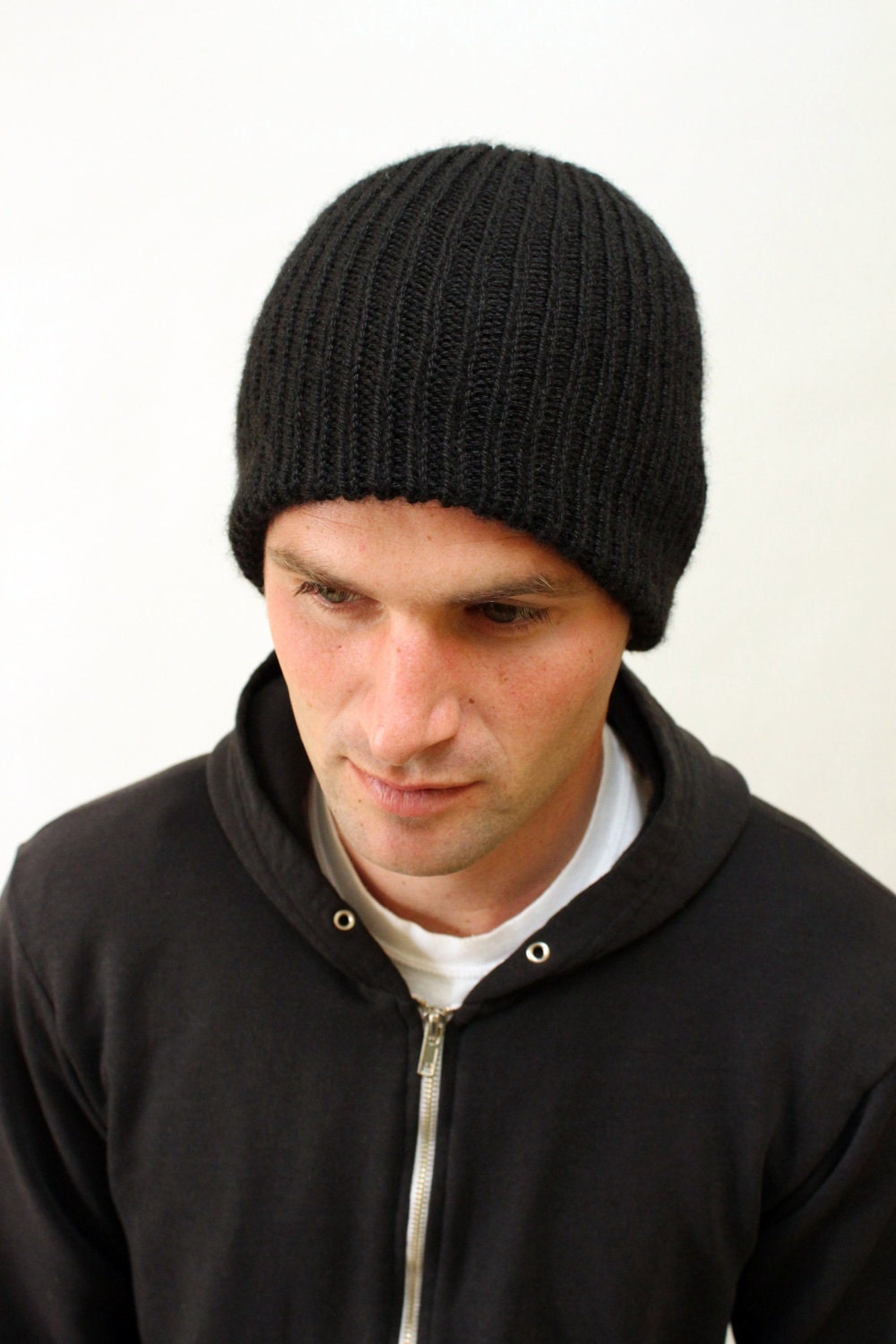 KNITTING PATTERN — Simple Ribbed Toque / Joe Hat — PDF - Etsy