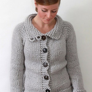 KNITTING PATTERN Top-down Super Bulky Sweater / Twiggy - Etsy