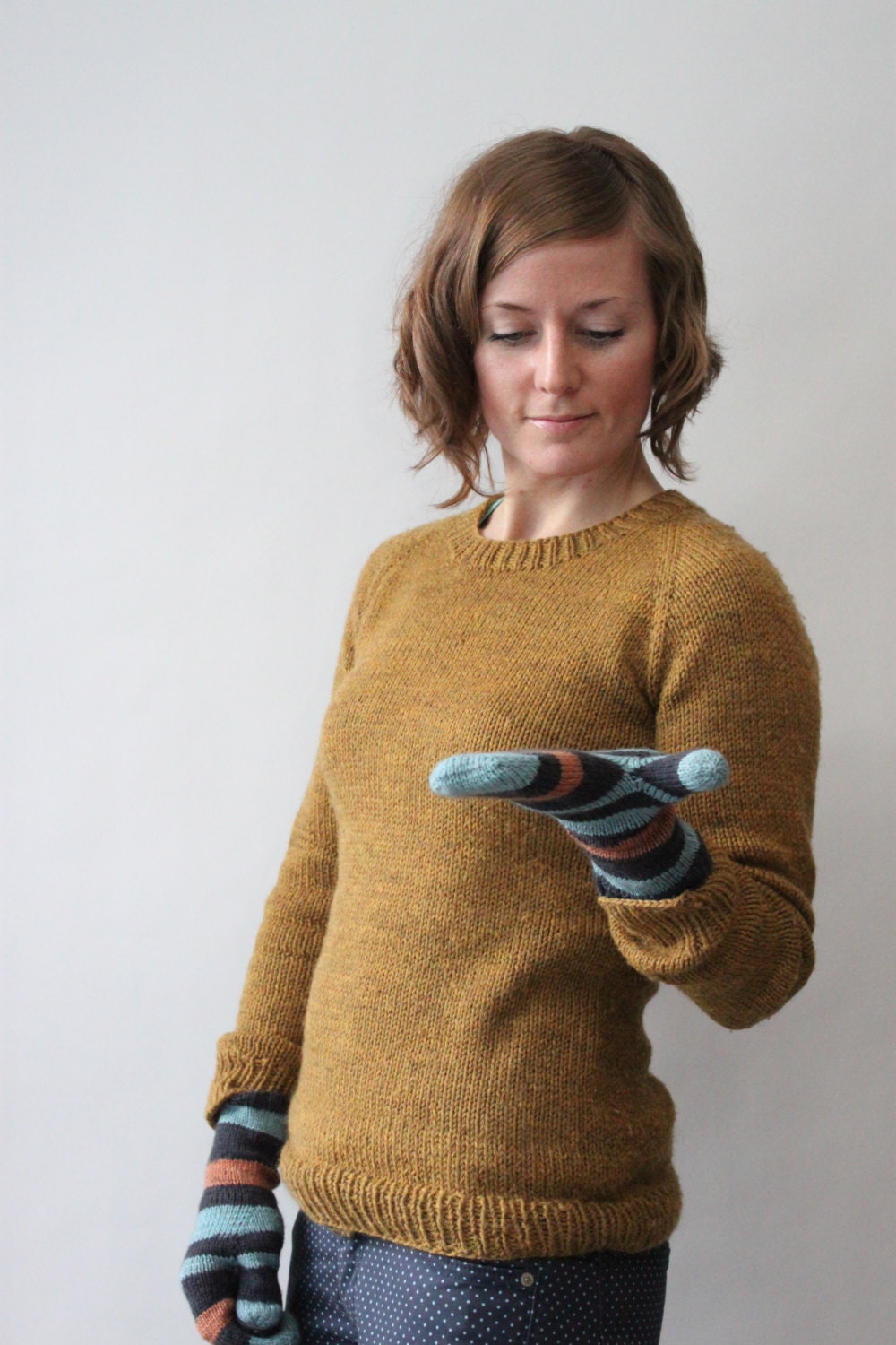 KNITTING PATTERN // Linden Mittens // Fingering and Sport - Etsy