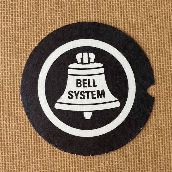 DIAL CARD INSERT Bell System for Rotary Phone Center Dial 1.5” card stock paper insert Western Electric Bell System Telephone