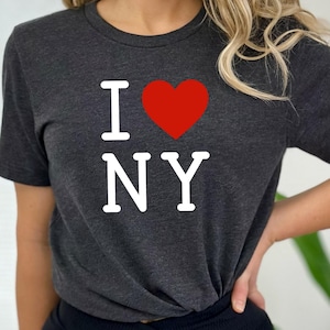 I Love NY Baby Tee: Y2K New York City Trip Shirt