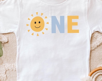 Sun 1st Birthday Shirt: First Birthday Tee