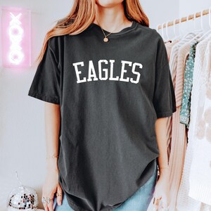 Comfort Colors Custom Mascot Shirt: Distressed Team Spirit Tee