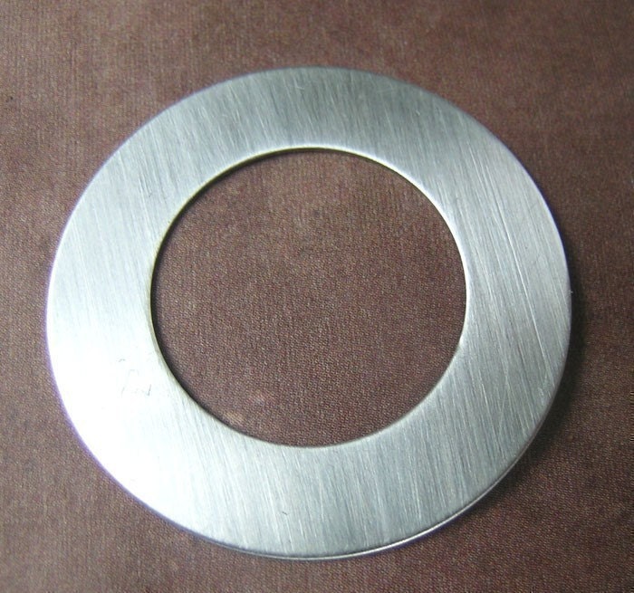 Sterling Silver Large Washer-You choose the size and Gauge(24, 22, or 20 gauge)