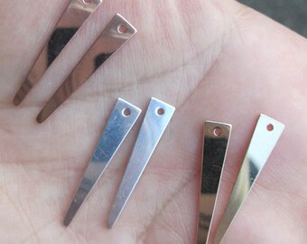 Sterling Silver,Gold Filled or Rose Gold Filled Spike Blank 24mm,34mm or 42mm