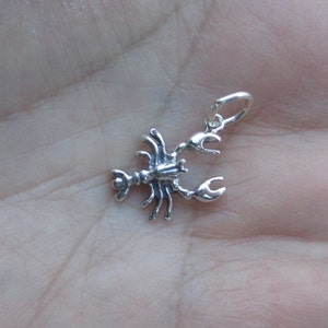 Sterling Silver Flip Flop Charmone charmLarge or small size or Lobster charm image 5