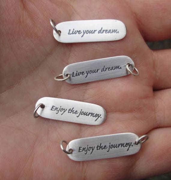 Citation d’argent sterling charme/Rectangle - - - vous choisissez celle 249716 Citation d’argent sterling charme/Rectangle - - - vous choisissez celle 249716