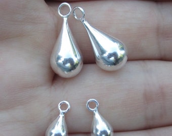 Sterling Silver Large or Small Tear Drops