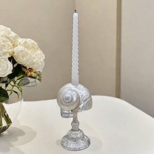 Wulken kandelaar, cadeau voor moeder, keramische kandelaar, houder van handgemaakt aardewerk, verjaardagscadeaus, cadeau voor vriend, woondecoratie