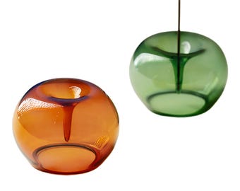 Bruciatore di incenso a forma di mela, in ceramica a forma di mela, bruciatore di incenso fatto a mano, grazioso portacandele, regalo di Halloween, portacandele, decorazione stagionale per la casa, regalo