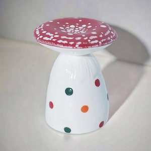 Mushroom Mug,Handcrafted Ceramic Mug,Handmade Mushroom Cup, Unique Forest Style