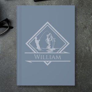 Personalized Fishing Journal: Rustic Angler&#39;s Log Book