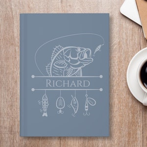 Personalized Fishing Log Book: Rustic Angler&#39;s Journal