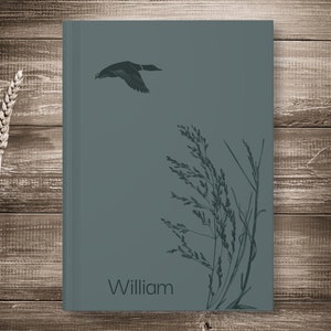 Diario de caza de patos personalizado, cuaderno de caza, cuaderno de caza de patos, registro de cazador de patos, libro de caza familiar, regalo de caza, equipo de caza