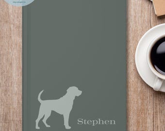 Personalized Hunting Journal, Labrador Dog, Hunting Logbook