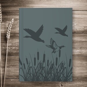 Diario de caza de patos, cuaderno de caza, cuaderno de caza de patos, registro de cazador de patos, libro de caza familiar, regalo de caza, equipo de caza, cazador de patos