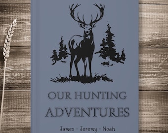 Personalized Hunting Journal: Rustic Field Notes Log Book