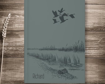 Personalized Duck Hunting Journal: Rustic Hunter Logbook