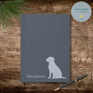 Diario de caza de labrador personalizado, cuaderno de caza, cuaderno de caza de patos, libro de caza familiar, regalo de caza, equipo de caza, cazador de patos