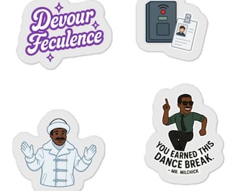 Severance-Inspired Sticker – Lumon Access Card Reader Vinyl Decal – Mr. Milchick Aesthetic Fan Art