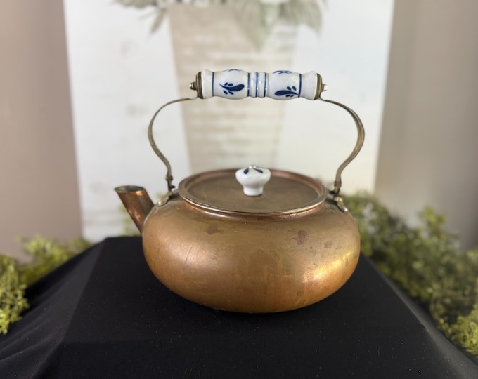 Vintage copper Teapot
