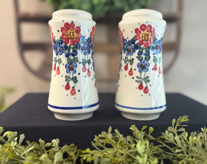 Vintage Andy Polish Unikat Hand Painted Pottery