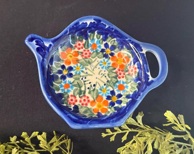 Vintage Andy Polish Signed Unikat Hand Painted Pottery
