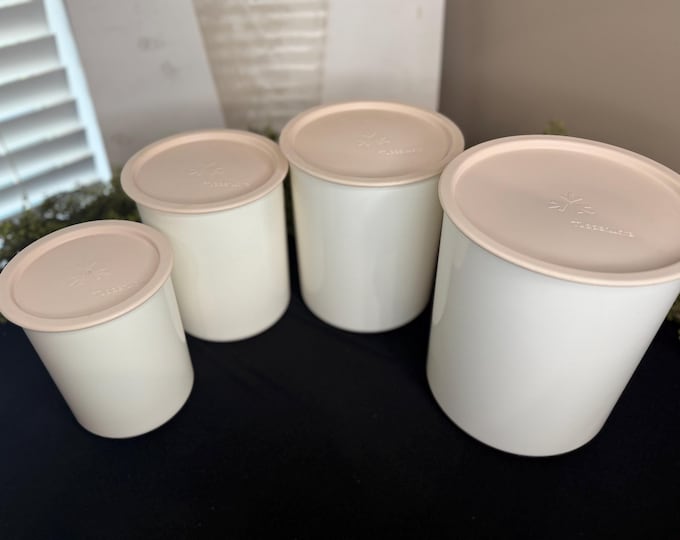 Vintage Tupperware Canister Set