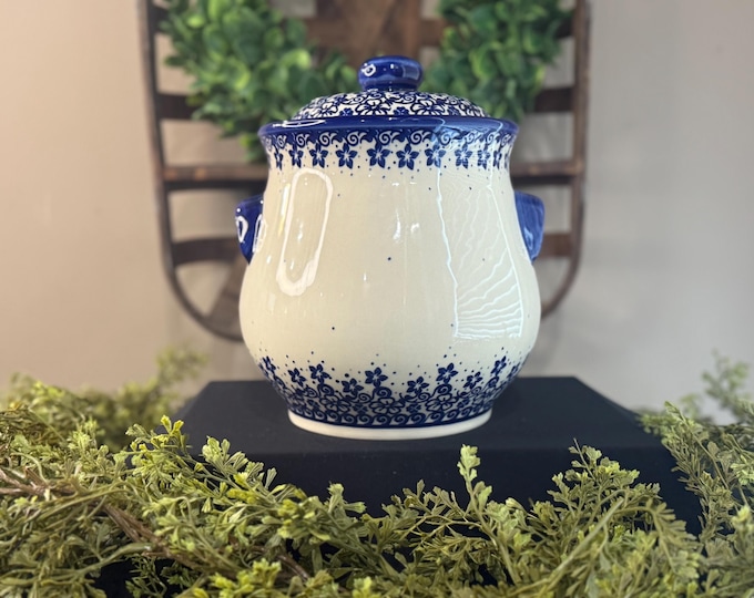 Vintage Andy Polish Unikat Signed Hand Painted Pottery