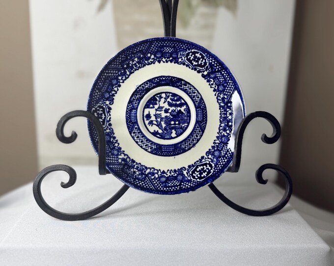 Blue Willow 6” saucer