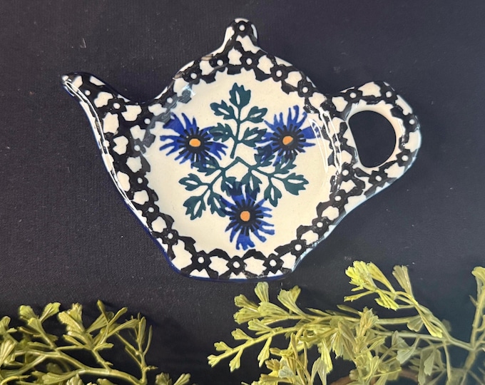 Vintage Andy Polish Unikat Hand Painted Pottery