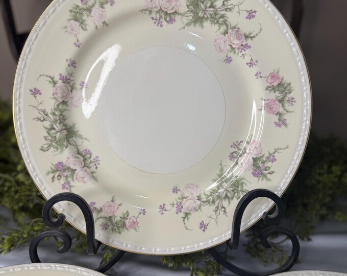 Homer Laughlin eggshell 10 inch dinner plates