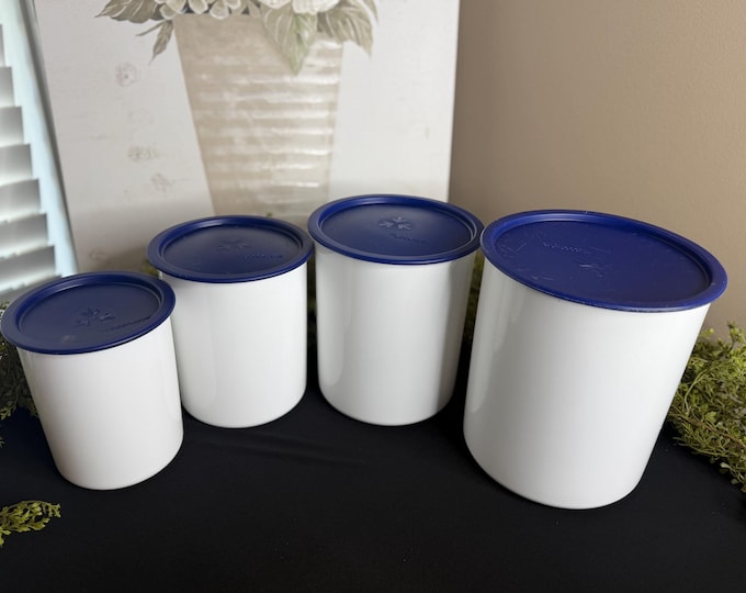 Vintage Tupperware Canister Set