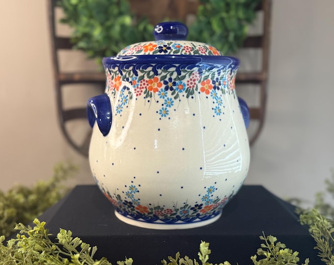 Vintage Andy Polish Unikat Signed Hand Painted Pottery