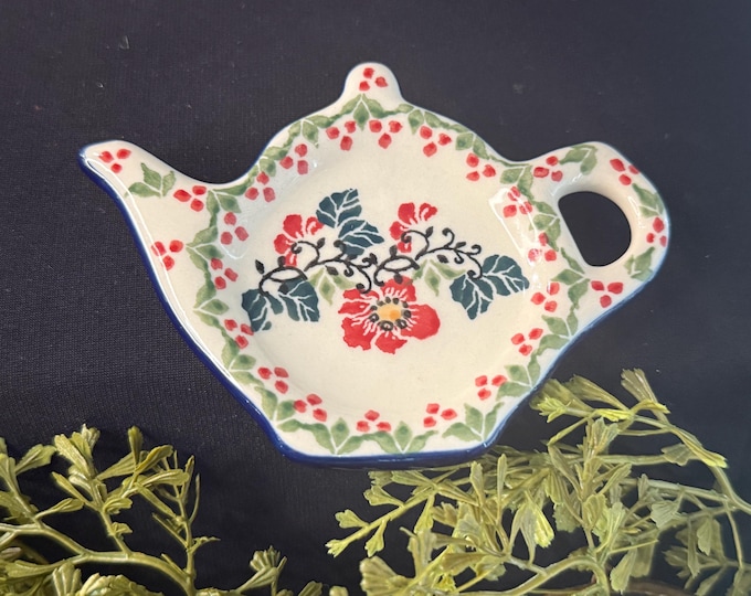 Vintage Andy Polish Unikat Hand Painted Pottery