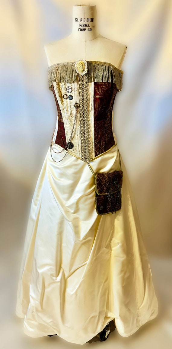 Victorian Steampunk Dress and Corset 