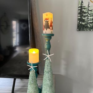 Flameless Disney Christmas Candle