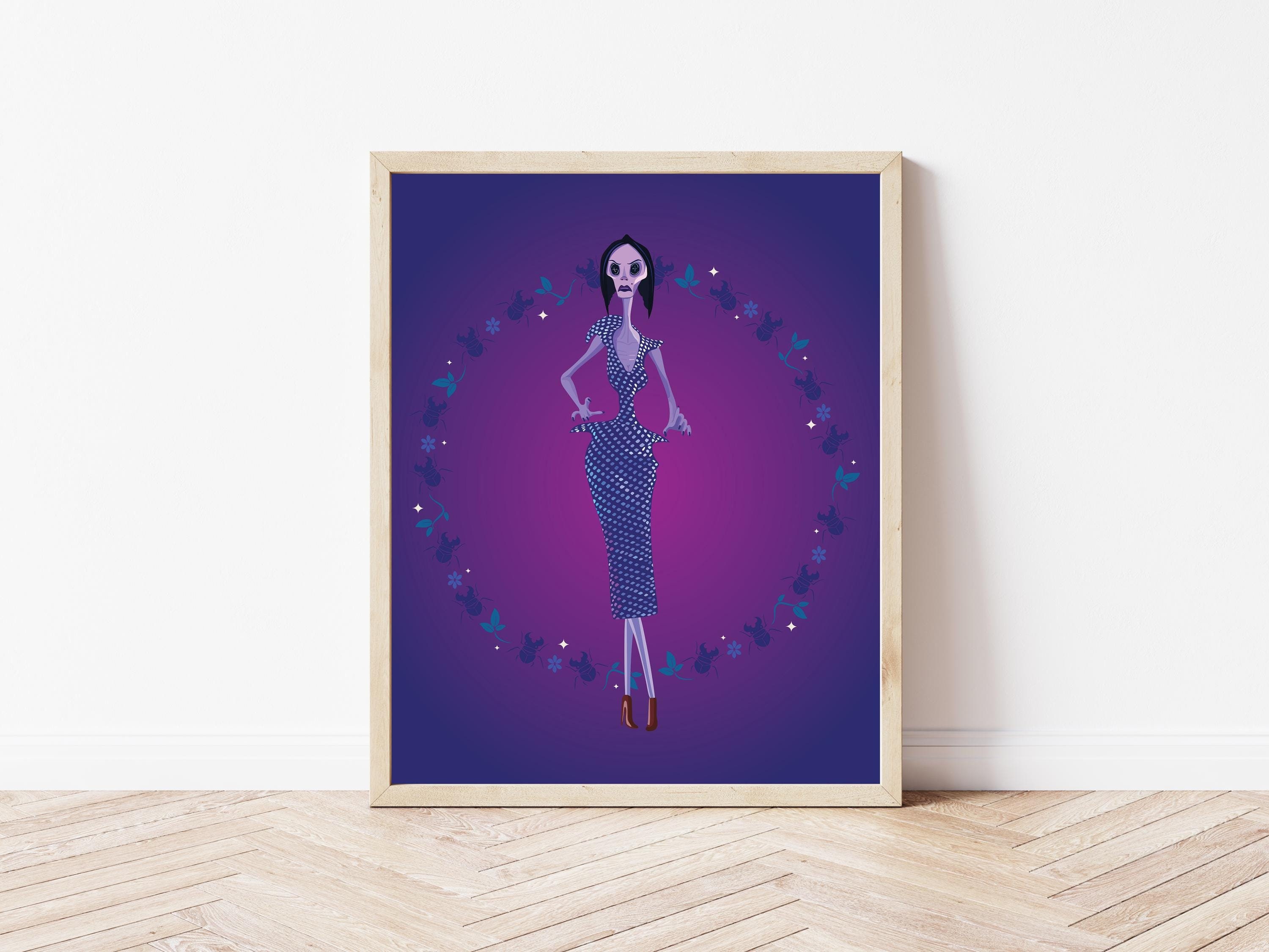 the-other-mother-print-coraline-poster-beldam-art-etsy