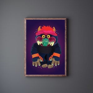 My Pet Monster Print