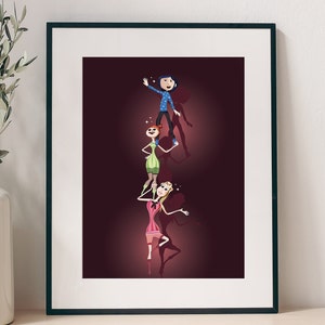 Oh, It Was Magic - Print, Coraline Poster, Coraline Art image 5