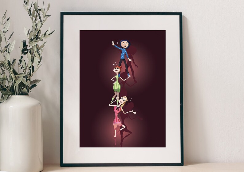 Oh, It Was Magic - Print, Coraline Poster, Coraline Art image 5