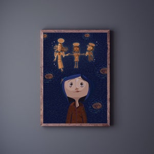 Coraline Art, Coraline Poster