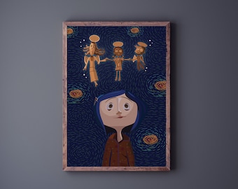 Coraline Art, Coraline Poster