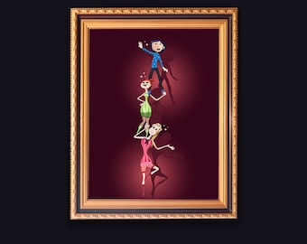 Oh, It Was Magic - Print, Coraline Poster, Coraline Art