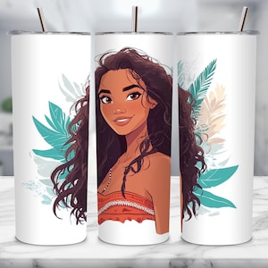 Princess Tumbler, 20oz Princess Girl Tumbler, Skinny Tumbler Wrap, Girl Cartoon Character, Best Selling Tumbler, Instant Download