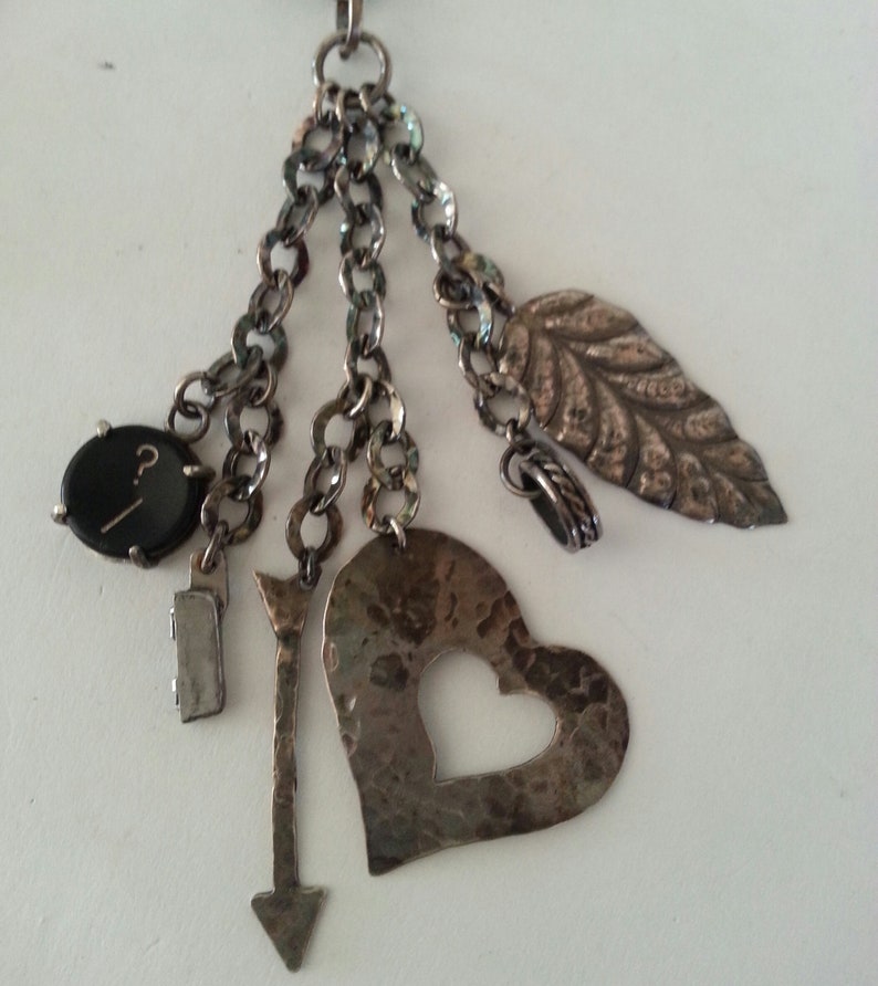 Typewriter Key Long Necklace ~Back Space~