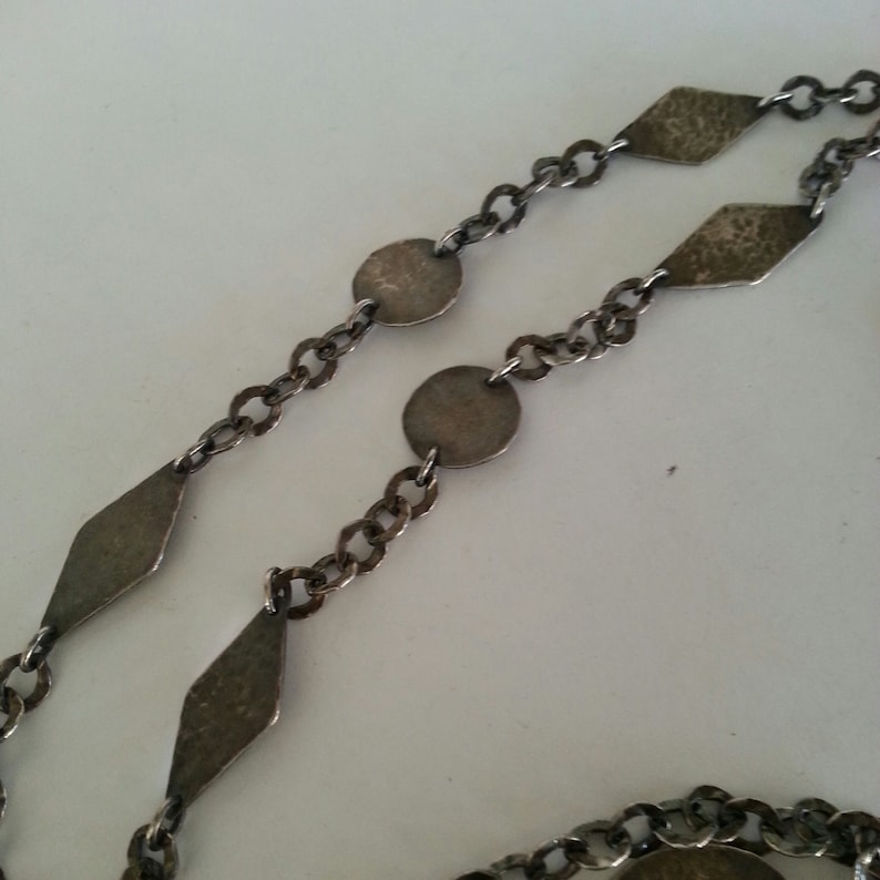 Typewriter Key Long Necklace ~Back Space~