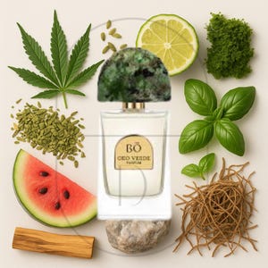 Oro Verde | House of Bō | .5, 1, 2, 3, and 5 ml | Decants | Samples | Glass Vial Atomizer